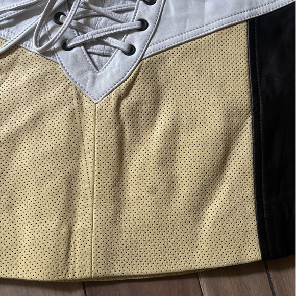 One Teaspoon Low Rise Mini Leather Skirt NWT - Picture 3 of 5